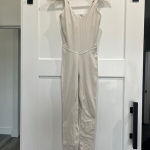 Lululemon Athletica Cream Jumpsuit